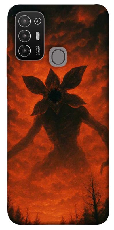 Чехол itsPrint Demogorgon для ZTE Blade A52, хоррор, купить оптом с доставкой