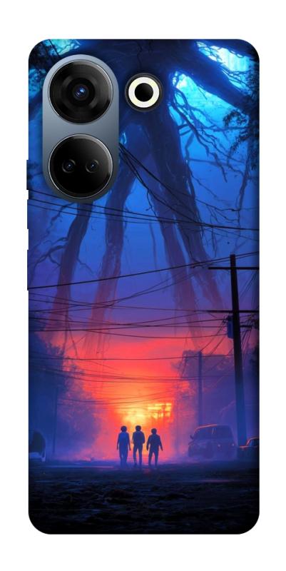 Чехол itsPrint Final fight для TECNO Camon 20 Pro (CK7n), хоррор, купить оптом с доставкой