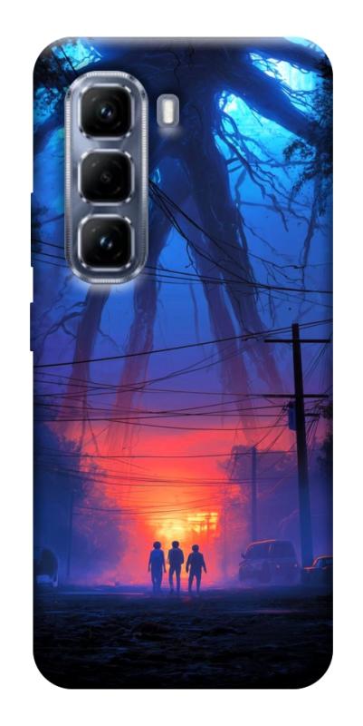 Чехол itsPrint Final fight для Infinix Hot 50 Pro, хоррор, купить оптом с доставкой