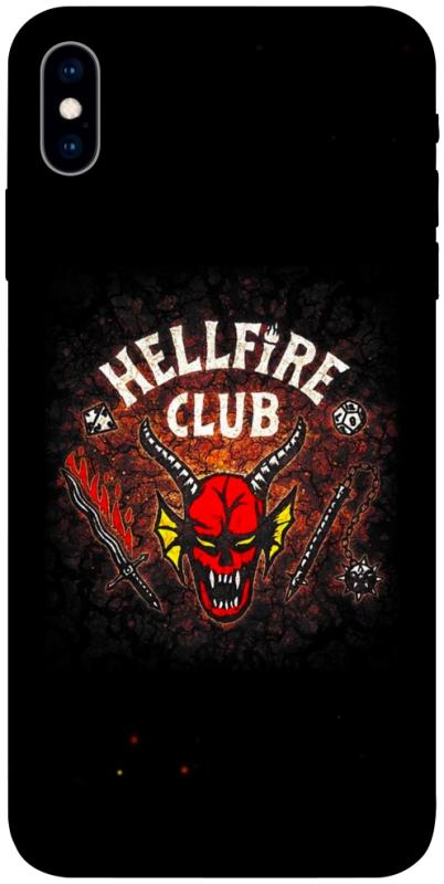 Чехол itsPrint Hellfire club для Apple iPhone X (5.8"), хоррор, купить оптом с доставкой