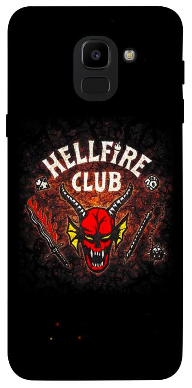 Чехол itsPrint Hellfire club для Samsung J600F Galaxy J6 (2018), хоррор, купить оптом с доставкой