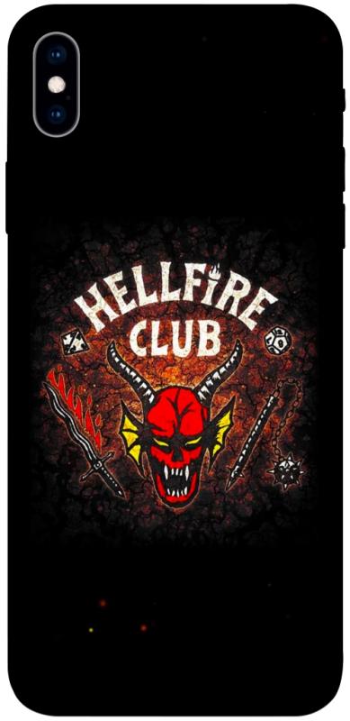 Чехол itsPrint Hellfire club для Apple iPhone XS Max (6.5"), хоррор, купить оптом с доставкой