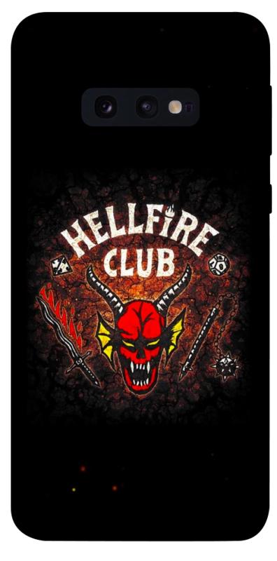 Чехол itsPrint Hellfire club для Samsung Galaxy S10e, хоррор, купить оптом с доставкой