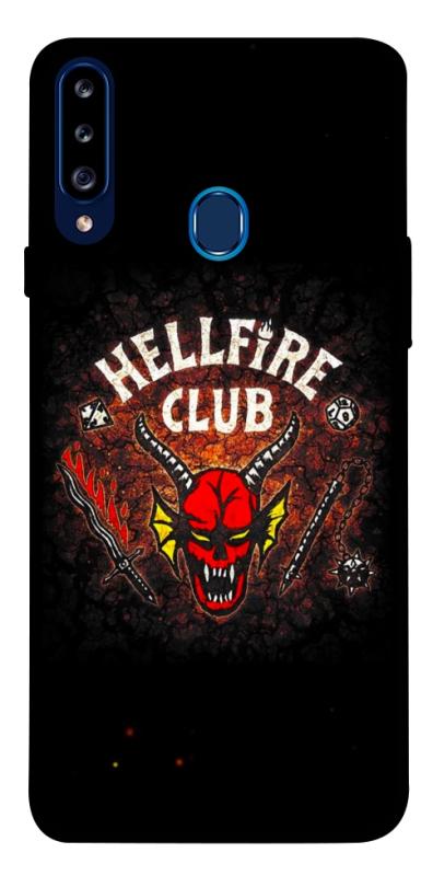 Чехол itsPrint Hellfire club для Samsung Galaxy A20s, хоррор, купить оптом с доставкой