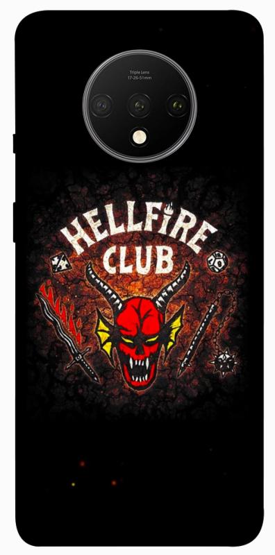 Чохол itsPrint Hellfire club для OnePlus 7T, хоррор, купити оптом з доставкою