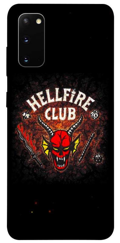 Чехол itsPrint Hellfire club для Samsung Galaxy S20, хоррор, купить оптом с доставкой