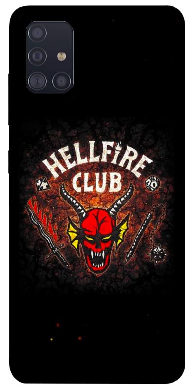 Чехол itsPrint Hellfire club для Samsung Galaxy A51, хоррор, купить оптом с доставкой