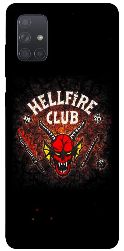 Чехол itsPrint Hellfire club для Samsung Galaxy A71, хоррор, купить оптом с доставкой