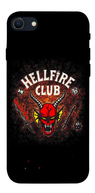 Чехол itsPrint Hellfire club для Apple iPhone SE (2020), хоррор, купить оптом с доставкой
