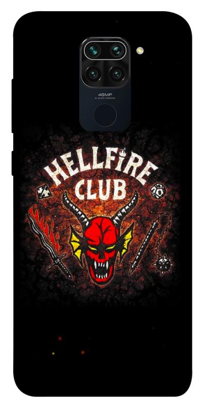 Чехол itsPrint Hellfire club для Xiaomi Redmi Note 9 / Redmi 10X, хоррор, купить оптом с доставкой