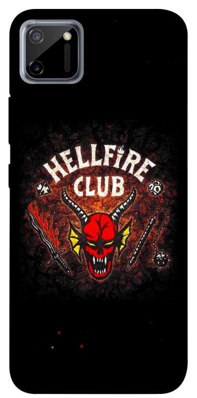 Чехол itsPrint Hellfire club для Realme C11, хоррор, купить оптом с доставкой