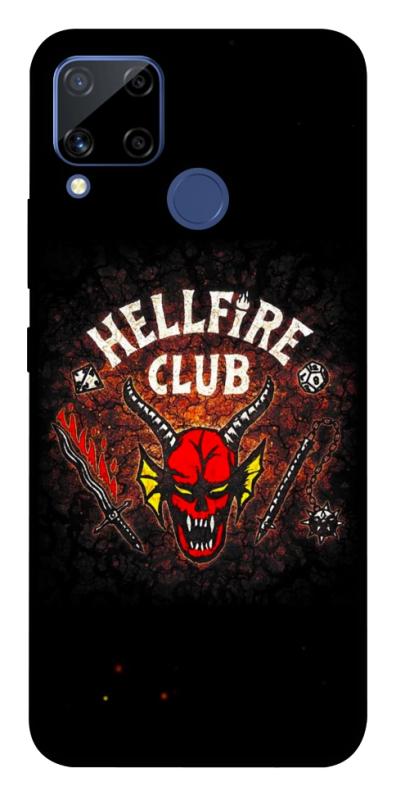 Чехол itsPrint Hellfire club для Realme C15, хоррор, купить оптом с доставкой
