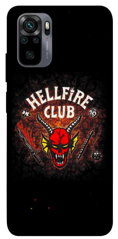 Чехол itsPrint Hellfire club для Xiaomi Redmi Note 10 / Note 10s, хоррор, купить оптом с доставкой