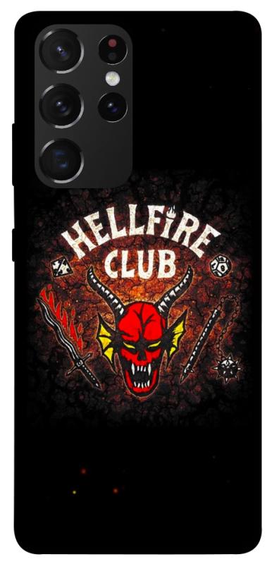Чехол itsPrint Hellfire club для Samsung Galaxy S21 Ultra, хоррор, купить оптом с доставкой