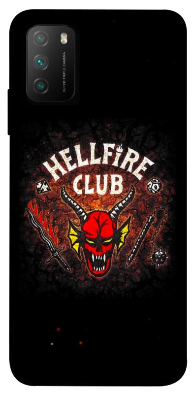 Чехол itsPrint Hellfire club для Xiaomi Poco M3, хоррор, купить оптом с доставкой