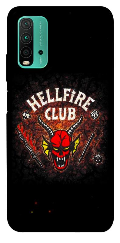 Чехол itsPrint Hellfire club для Xiaomi Redmi Note 9 4G / Redmi 9 Power / Redmi 9T, хоррор, купить оптом с доставкой