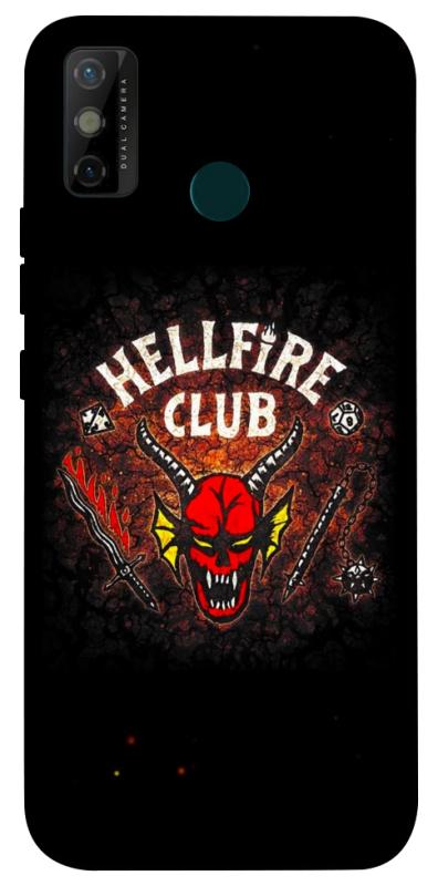 Чехол itsPrint Hellfire club для TECNO Spark 6 Go, хоррор, купить оптом с доставкой