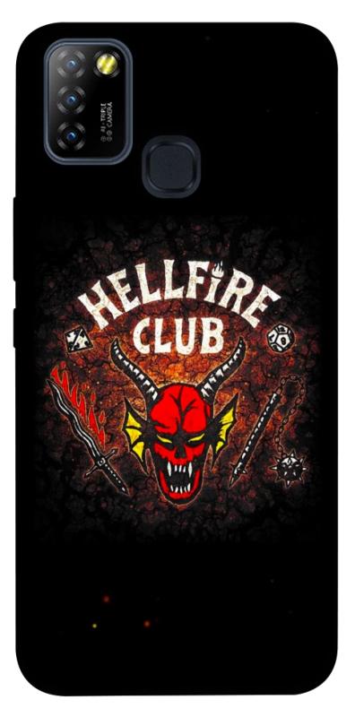 Чехол itsPrint Hellfire club для Infinix Hot 10 Lite, хоррор, купить оптом с доставкой