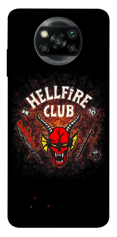 Чехол itsPrint Hellfire club для Xiaomi Poco X3 NFC / Poco X3 Pro, хоррор, купить оптом с доставкой