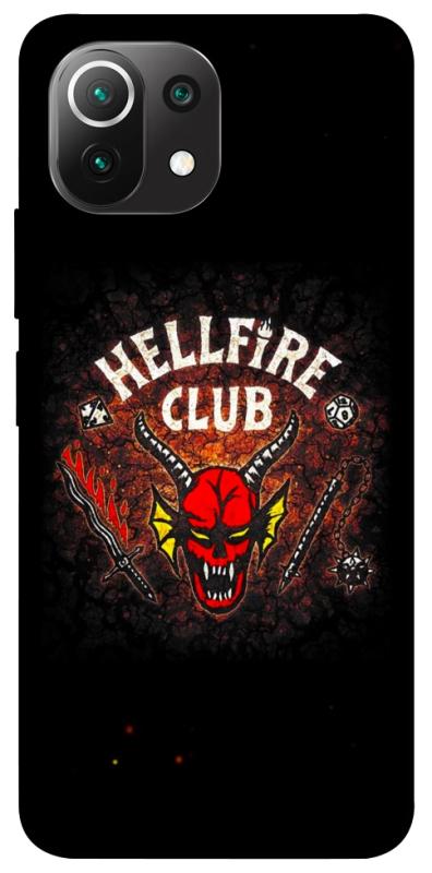 Чехол itsPrint Hellfire club для Xiaomi Mi 11 Lite, хоррор, купить оптом с доставкой