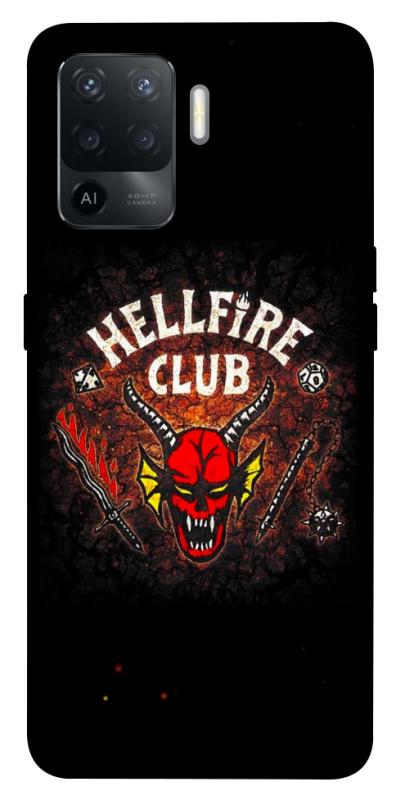 Чехол itsPrint Hellfire club для Oppo Reno 5 Lite, хоррор, купить оптом с доставкой