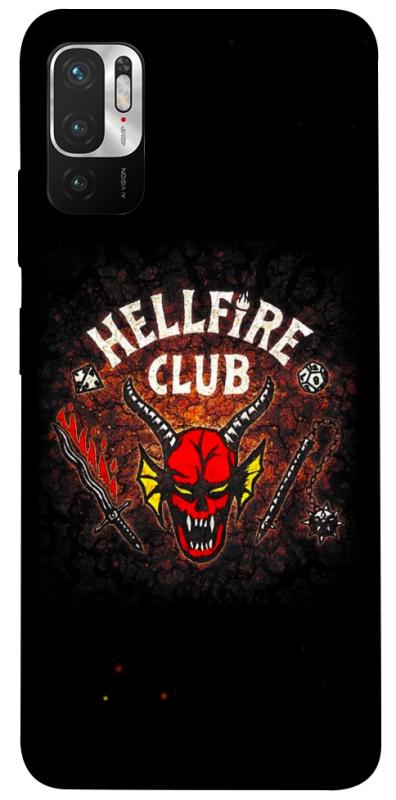 Чехол itsPrint Hellfire club для Xiaomi Redmi Note 10 5G, хоррор, купить оптом с доставкой