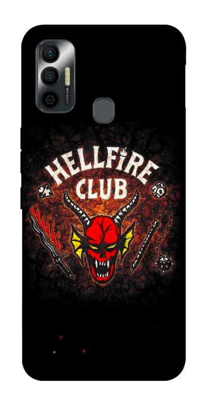 Чехол itsPrint Hellfire club для TECNO Spark 7, хоррор, купить оптом с доставкой