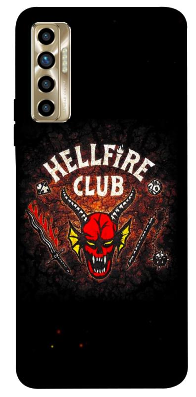 Чехол itsPrint Hellfire club для TECNO Camon 17P, хоррор, купить оптом с доставкой