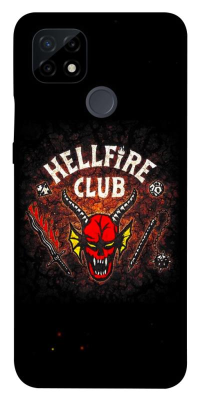 Чехол itsPrint Hellfire club для Realme C21, хоррор, купить оптом с доставкой