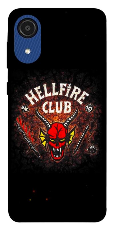 Чехол itsPrint Hellfire club для Samsung Galaxy A03 Core, хоррор, купить оптом с доставкой