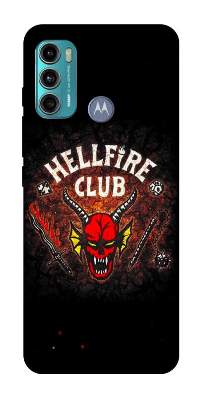 Чохол itsPrint Hellfire club для Motorola Moto G60, хоррор, купити оптом з доставкою