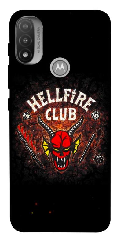 Чехол itsPrint Hellfire club для Motorola Moto E20, хоррор, купить оптом с доставкой