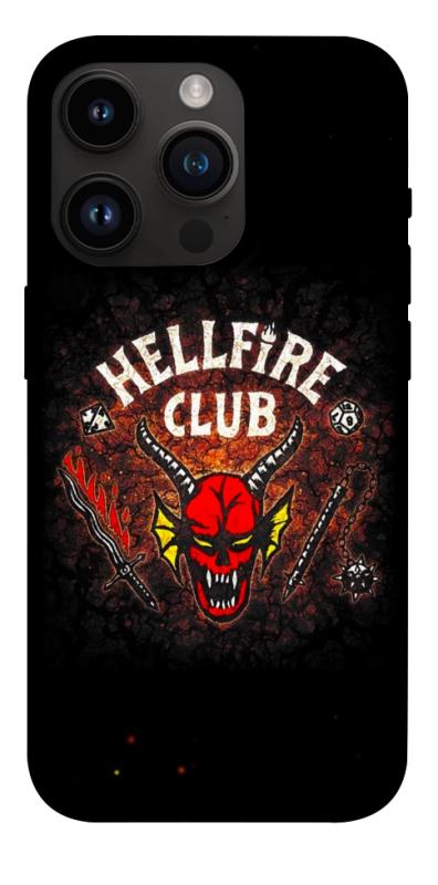 Чехол itsPrint Hellfire club для Apple iPhone 14 Pro (6.1"), хоррор, купить оптом с доставкой