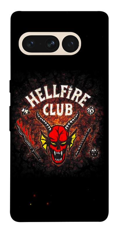 Чехол itsPrint Hellfire club для Google Pixel 7 Pro, хоррор, купить оптом с доставкой