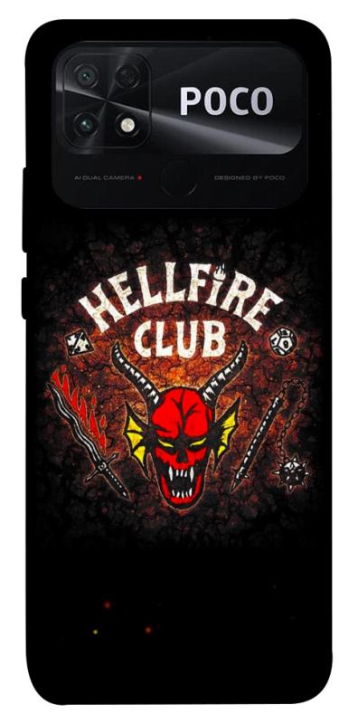 Чехол itsPrint Hellfire club для Xiaomi Poco C40, хоррор, купить оптом с доставкой