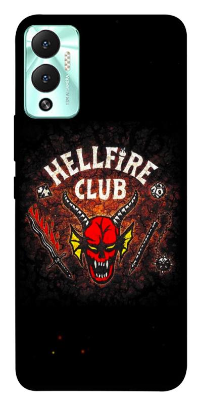 Чехол itsPrint Hellfire club для Infinix Hot 12 Play, хоррор, купить оптом с доставкой