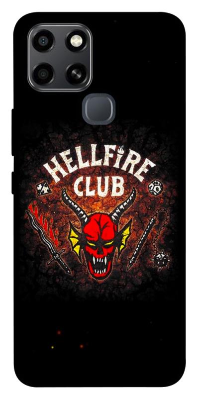 Чехол itsPrint Hellfire club для Infinix Smart 6, хоррор, купить оптом с доставкой