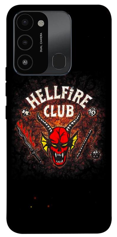 Чехол itsPrint Hellfire club для Tecno Spark Go 2022 (KG5m), хоррор, купить оптом с доставкой
