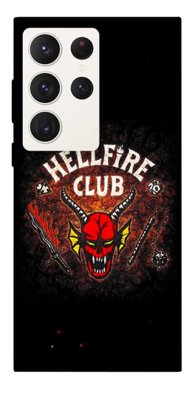 Чехол itsPrint Hellfire club для Samsung Galaxy S23 Ultra, хоррор, купить оптом с доставкой