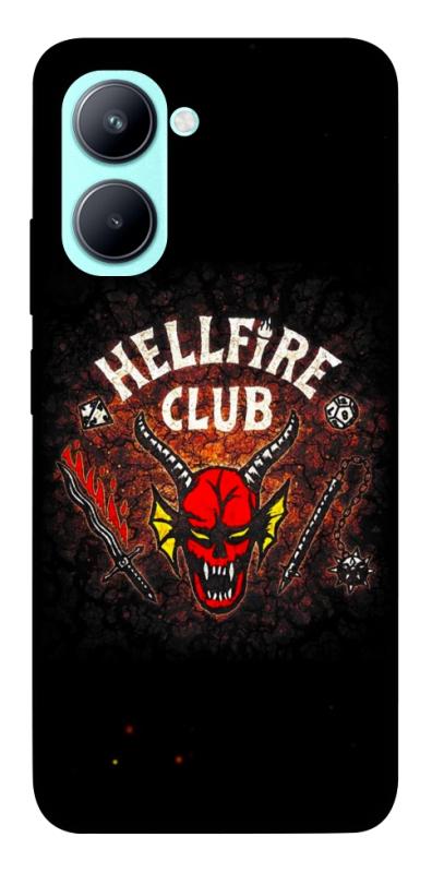 Чехол itsPrint Hellfire club для Realme C33, хоррор, купить оптом с доставкой