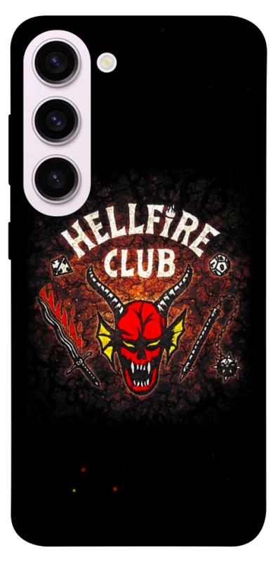 Чехол itsPrint Hellfire club для Samsung Galaxy S23+, хоррор, купить оптом с доставкой