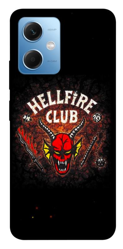 Чехол itsPrint Hellfire club для Xiaomi Redmi Note 12 5G, хоррор, купить оптом с доставкой