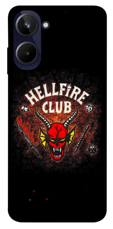 Чехол itsPrint Hellfire club для Realme 10 4G, хоррор, купить оптом с доставкой