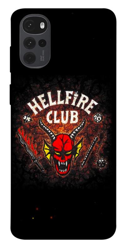 Чехол itsPrint Hellfire club для Motorola Moto G22, хоррор, купить оптом с доставкой