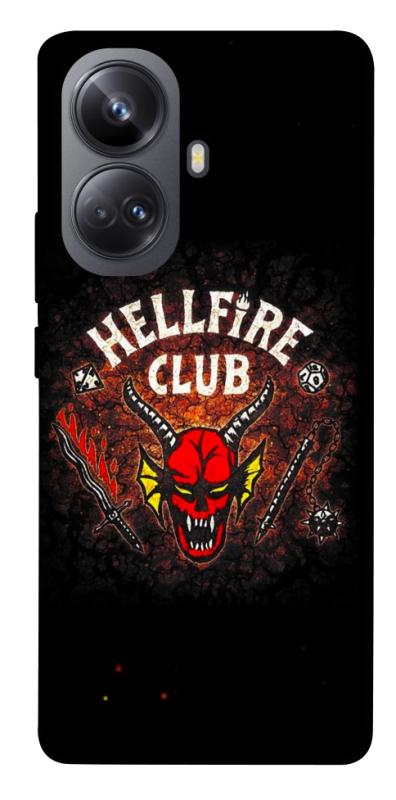 Чехол itsPrint Hellfire club для Realme 10 Pro+, хоррор, купить оптом с доставкой