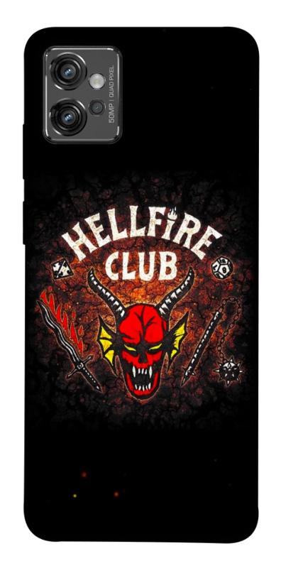 Чехол itsPrint Hellfire club для Motorola Moto G32, хоррор, купить оптом с доставкой