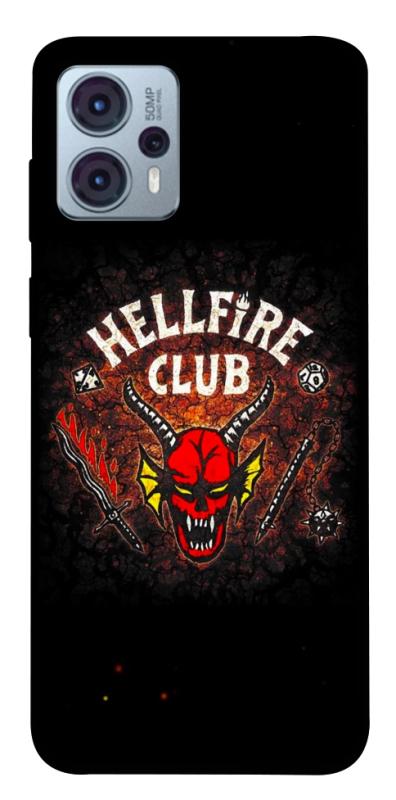 Чехол itsPrint Hellfire club для Motorola Moto G23, хоррор, купить оптом с доставкой