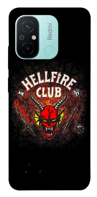 Чехол itsPrint Hellfire club для Xiaomi Redmi 12C, хоррор, купить оптом с доставкой