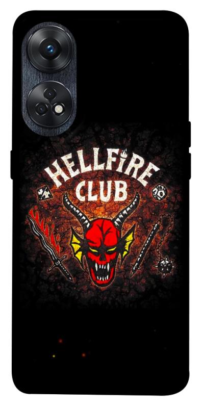 Чехол itsPrint Hellfire club для Oppo Reno 8 T 4G, хоррор, купить оптом с доставкой