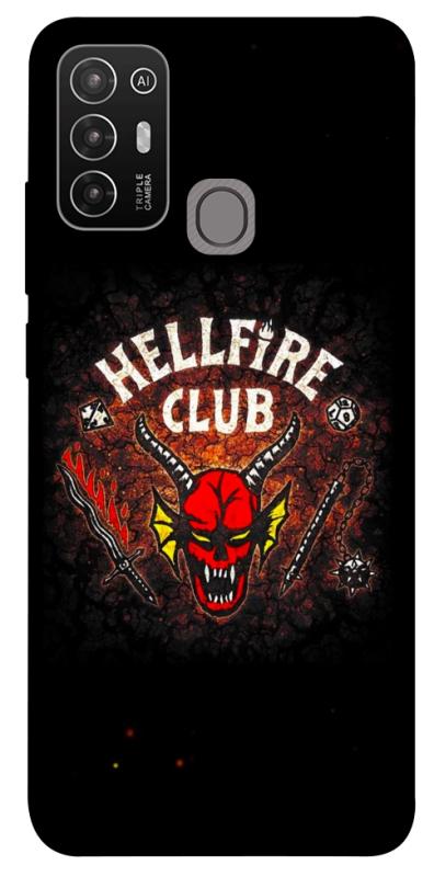 Чехол itsPrint Hellfire club для ZTE Blade A52, хоррор, купить оптом с доставкой
